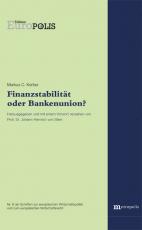 Cover-Bild Finanzstabilität oder Bankenunion?