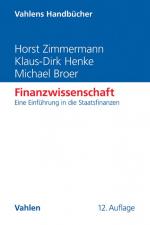 Cover-Bild Finanzwissenschaft