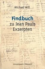 Cover-Bild Findbuch zu Jean Pauls Exzerpten