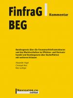 Cover-Bild FinfraG/BEG Kommentar