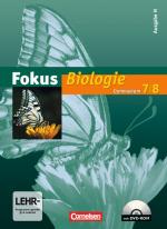 Cover-Bild Fokus Biologie - Gymnasium - Ausgabe N / Band 7/8 - Schülerbuch mit CD-ROM