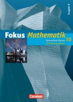 Cover-Bild Fokus Mathematik - Gymnasium - Ausgabe N / 10. Schuljahr: Einführungsphase - Schülerbuch