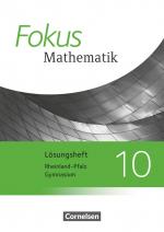 Cover-Bild Fokus Mathematik - Rheinland-Pfalz - Ausgabe 2015 - 10. Schuljahr