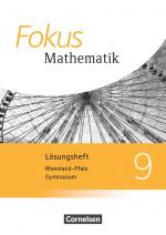 Cover-Bild Fokus Mathematik - Rheinland-Pfalz - Ausgabe 2015 / 9. Schuljahr - Lösungen zum Schülerbuch