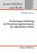Cover-Bild Forderungsverbriefung als Finanzierungsinstrument der öffentlichen Hand