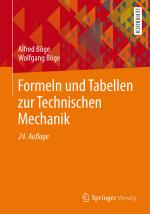 Cover-Bild Formeln und Tabellen zur Technischen Mechanik