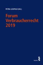 Cover-Bild Forum Verbraucherrecht 2019