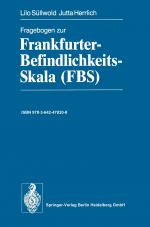 Cover-Bild Fragebogen zur Frankfurter-Befindlichkeits-Skala (FBS)