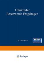 Cover-Bild Frankfurter Beschwerde-Fragebogen