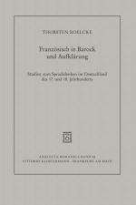 Cover-Bild Französisch in Barock und Aufklärung