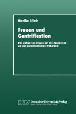 Cover-Bild Frauen und Gentrification