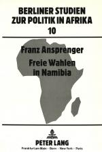 Cover-Bild Freie Wahlen in Namibia