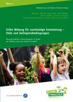Cover-Bild Frühe Bildung für nachhaltige Entwicklung – Ziele und Gelingensbedingungen
