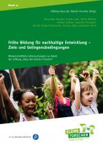 Cover-Bild Frühe Bildung für nachhaltige Entwicklung – Ziele und Gelingensbedingungen