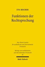 Cover-Bild Funktionen der Rechtsprechung