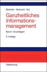 Cover-Bild Ganzheitliches Informationsmanagement / Grundlagen