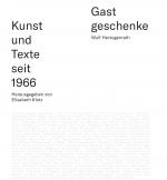 Cover-Bild Gastgeschenke – Kunst und Texte seit 1966