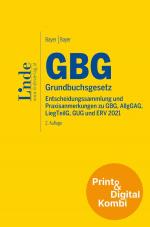 Cover-Bild GBG | Grundbuchsgesetz (Kombi Print&digital)