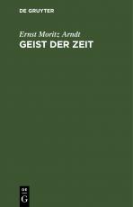 Cover-Bild Geist der Zeit
