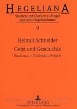 Cover-Bild Geist und Geschichte