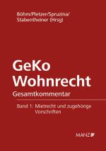 Cover-Bild GeKo Wohnrecht Gesamtkommentar Band 1