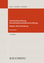 Cover-Bild Gemeindeordnung, Gemeindehaushaltsverordnung Baden-Württemberg
