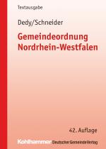 Cover-Bild Gemeindeordnung Nordrhein-Westfalen
