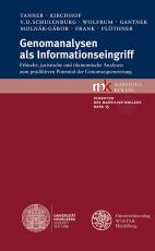Cover-Bild Genomanalysen als Informationseingriff