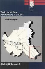 Cover-Bild Geologische Karte von Hamburg - Blatt 2527 Bergedorf