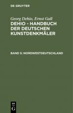 Cover-Bild Georg Dehio: Dehio - Handbuch der deutschen Kunstdenkmäler / Nordwestdeutschland