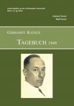 Cover-Bild Gerhardt Katsch - Tagebuch 1949
