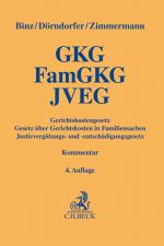 Cover-Bild Gerichtskostengesetz, Gesetz über Gerichtskosten in Familiensachen, Justizvergütungs- und -entschädigungsgesetz