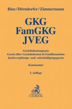 Cover-Bild Gerichtskostengesetz, Gesetz über Gerichtskosten in Familiensachen, Justizvergütungs- und -entschädigungsgesetz