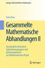 Cover-Bild Gesammelte Mathematische Abhandlungen II