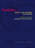 Cover-Bild Geschichte als Beruf-Demokratie und Diktatur-Protestantismus und politische Kultur