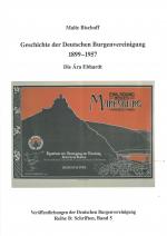 Cover-Bild Geschichte der Deutschen Burgenvereinigung 1899-1957
