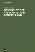 Cover-Bild Geschichte der Freimaurerei in Deutschland