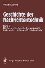 Cover-Bild Geschichte der Nachrichtentechnik