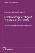 Cover-Bild Geschlechtergerechtigkeit in globalen Lieferketten