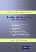 Cover-Bild Gesellschafterbeschlüsse bei der GmbH
