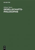 Cover-Bild Gesellschaftsphilosophie