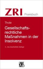 Cover-Bild Gesellschaftsrechtliche Maßnahmen in der Insolvenz