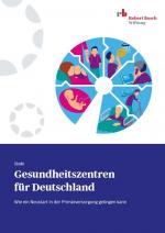 Cover-Bild Gesundheitszentren für Deutschland