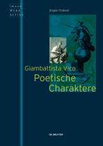 Cover-Bild Giambattista Vico - Poetische Charaktere