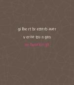 Cover-Bild Gilbert Bretterbauer