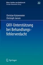 Cover-Bild GKV-Unterstützung bei Behandlungsfehlerverdacht