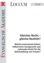 Cover-Bild Gleiches Recht - Gleiche Realität?