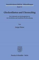 Cover-Bild Glockenläuten und Uhrenschlag.