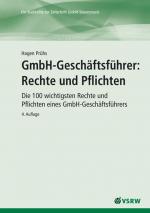 Cover-Bild GmbH-Geschäftsführer: Rechte und Pflichten 4. Auflage