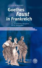 Cover-Bild Goethes 'Faust' in Frankreich